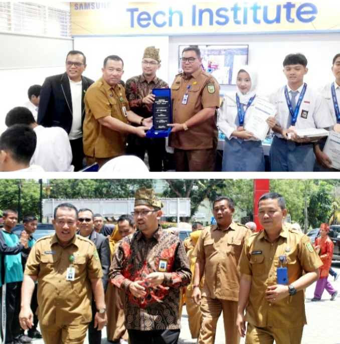 Berkunjung ke SMK Negeru 2 Pekanbaru, Direktur SMK Kemendikbudristek Apresiasi Kelas Industri