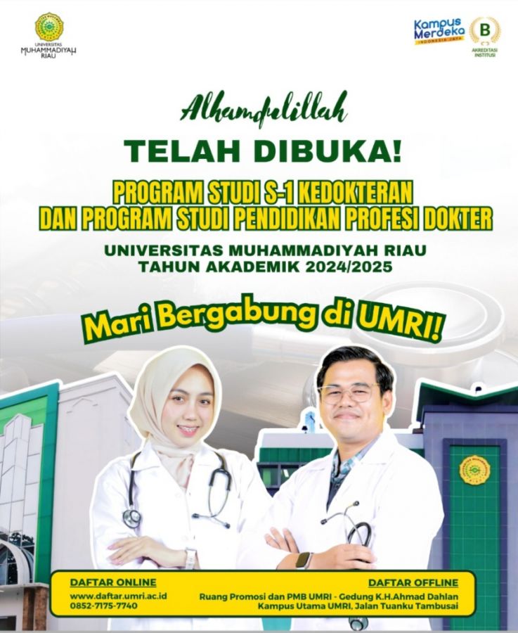Fakultas Kedokteran UMRI Resmi Berdiri dan Siap Menerima Mahasiswa Baru