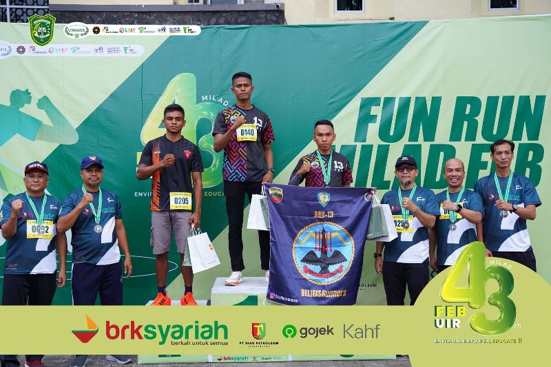 FEB UIR Sukses Gelar Fun Run sempena Milad ke 43 Tahun