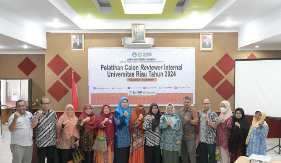 Gelar Pelatihan, UNRI Tingkatkan Mutu Penelitian dan Pengabdian