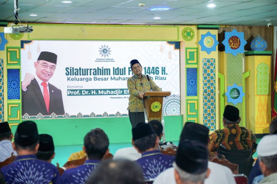 Hadirkan Prof Muhadjir Effendy, PW Muhammadiyah Riau Gelar Silaturahmi Syawal
