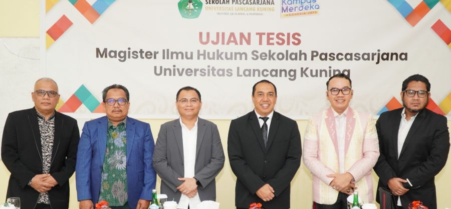 Kapolresta Pekanbaru Raih Gelar Magister Ilmu Hukum dari Sekolah Pascasarjana Unilak