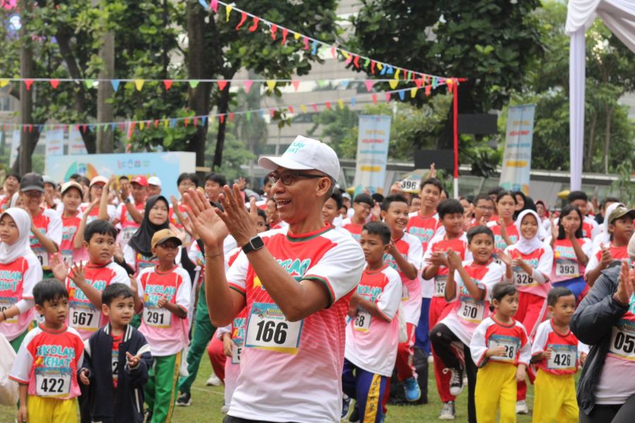 Kemendikbudristek Gelar Festival Jalan Sehat dan Sarapan Bergizi