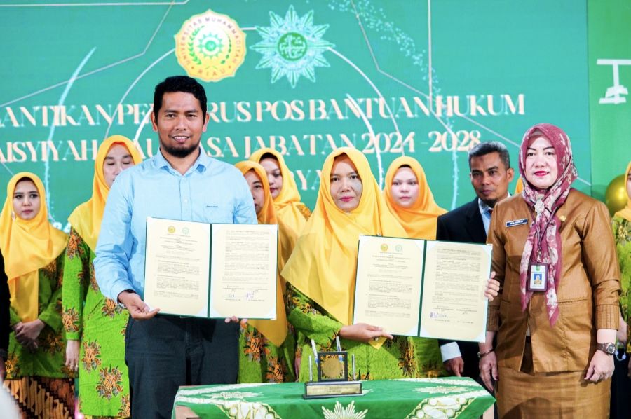 Pelantikan Pengurus Posbakum dan Lokakarya Anti Kekerasan Terhadap Perempuan dan Anak Aisyiah Riau