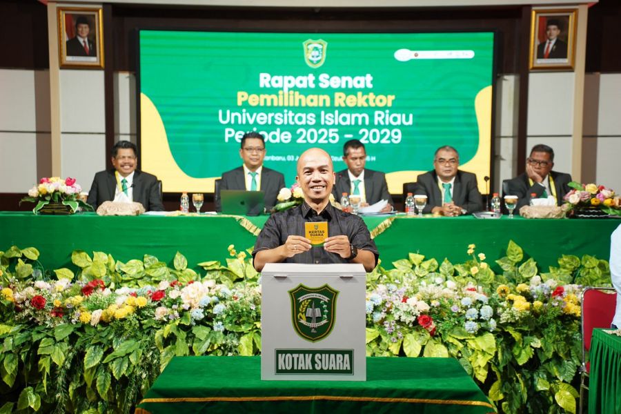 Prof Admiral  Ditetapkan sebagai Rektor UIR Terpilih Periode 2025-2029
