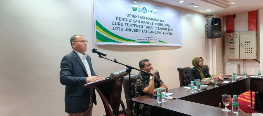 Rektor Unilak Prof Junaidi Buka Orientasi Mahasiswa PPG