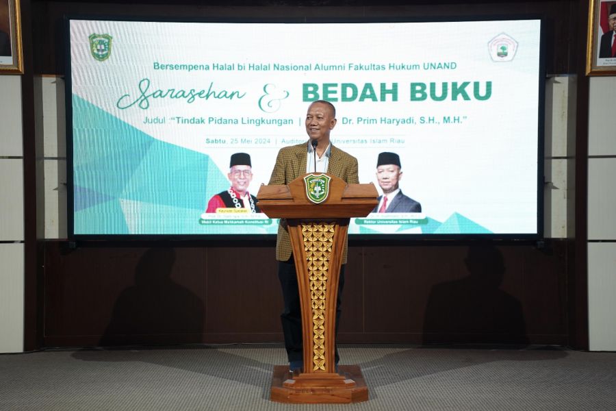 Serasehan dan Bedah Buku, Dua Lembaga Tinggi Negara Hadir di UIR