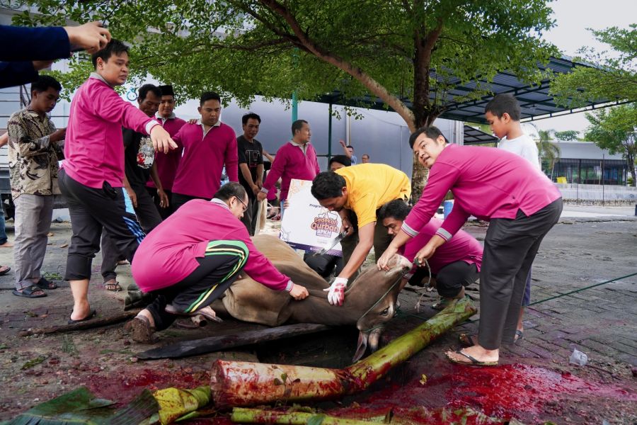 Sholat Idul Adha 1446 H di Kampus Umri Dihadiri Seribuan Warga