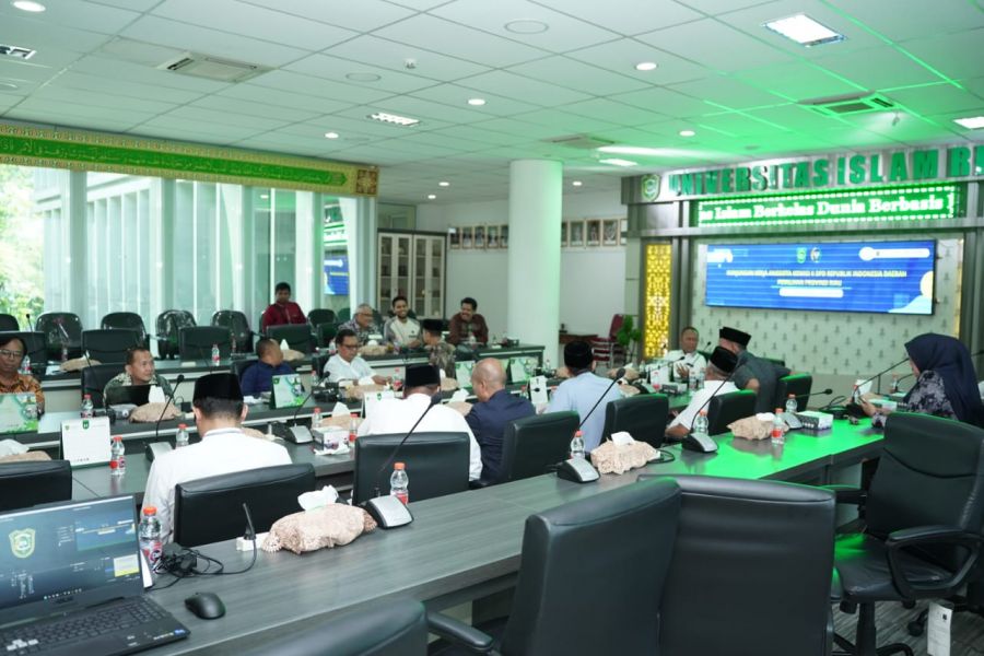 UIR Menjadi Rujukan Diskusi Pengawasan Undang-Undang Pertambangan oleh Anggota DPD RI