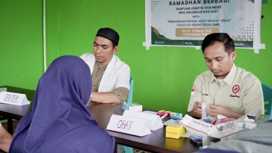 UMRI Kirim Relawan dan Tim Medis Untuk Korban Banjir di Rumbai