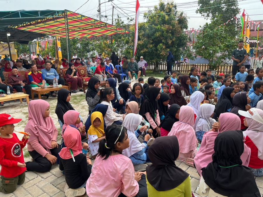 Unilak Hadir Meriahkan Perayaan Kemerdekaan RI di Sialang Munggu 