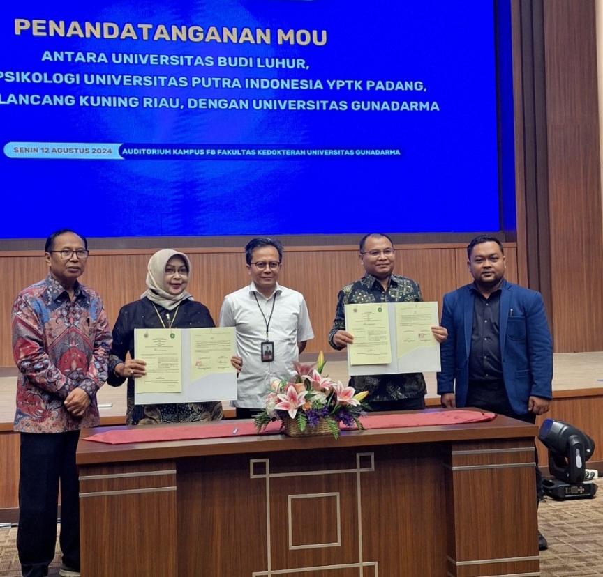 Universitas Lancang Kuning MoU dengan Universitas Gunadarma