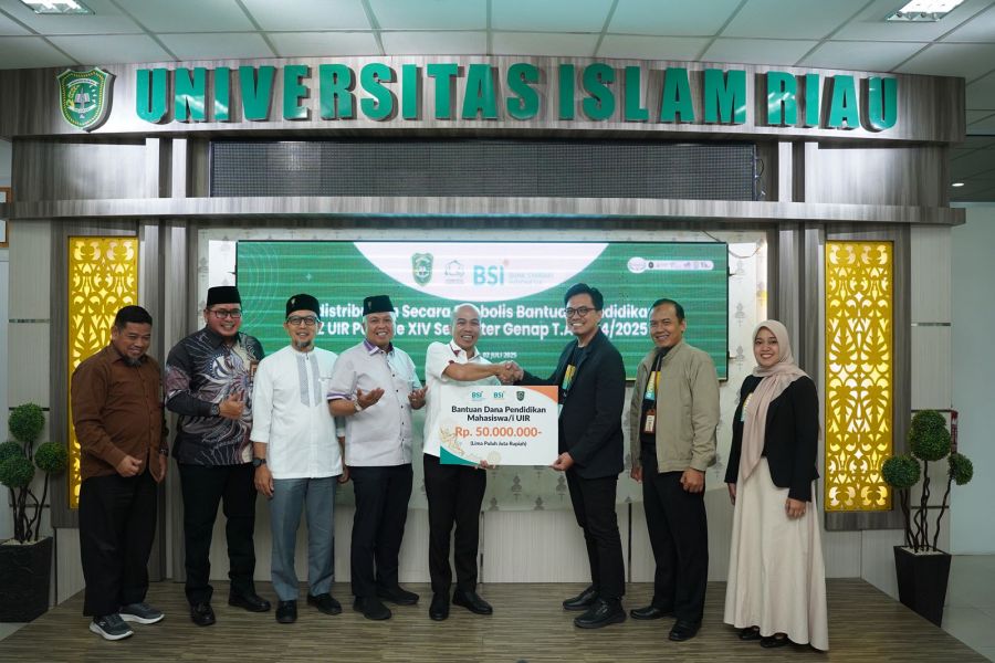 UPZ UIR Kembali Salurkan Bantuan Pendidikan untuk 25 Mahasiswa